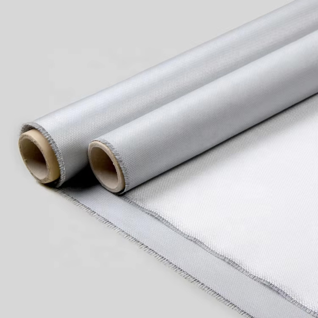 Tessuto ad alto contenuto di silice rivestito in silicone RUISHUN per protezione dalle alte temperature